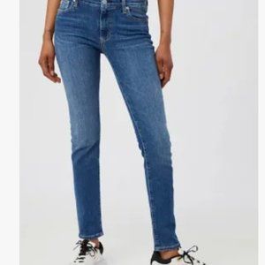 AG Adriano Goldschmied Prima Cigarette Jean High Rise Brighton Wash 29R VGUC